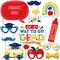 Big Dot of Happiness Kindergarten Grad - 4K Preschool Kids Graduation Party Photo Booth Props Kit - 20 Count